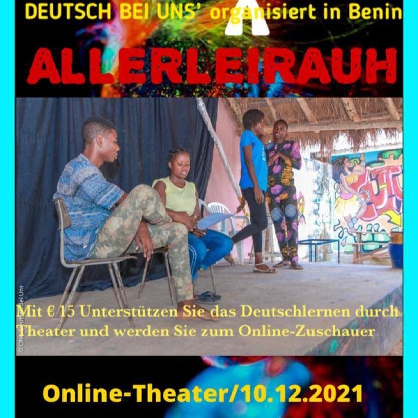Spectacles culturels organisés par DEUTSCH BEI UNS - Performance artistique captivante avec public engagé